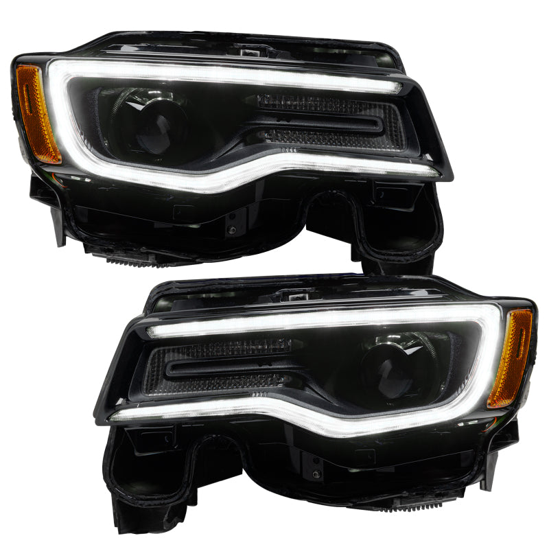 Oracle 14-21 Jeep Grand Cherokee Dynamic Headlight DRL Upgrade Kit - ColorSHIFT - Dynamic - DTX Performance