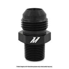 Load image into Gallery viewer, Mishimoto Aluminum -4AN to 1/4 NPT Fitting - Black - DTX Performance