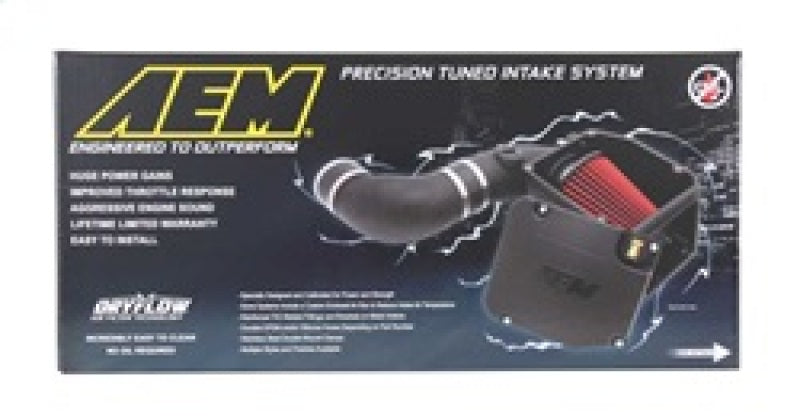 AEM 92-94 Nissan 240SX Red Short Ram Intake - DTX Performance