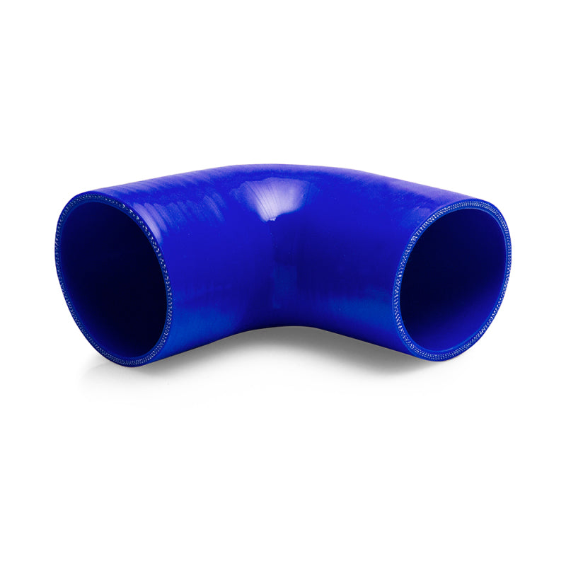 Mishimoto 2.25 Inch 90 Degree Coupler - Blue - DTX Performance