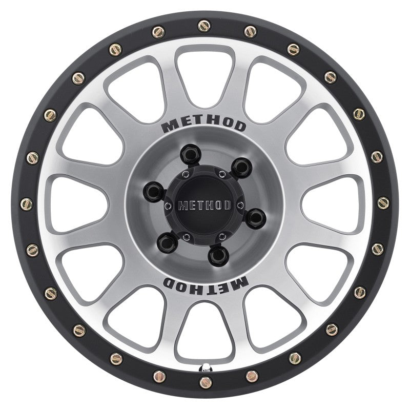 Method MR305 NV 18x9 0mm Offset 6x5.5 108mm CB Machined/Black Street Loc Wheel - DTX Performance