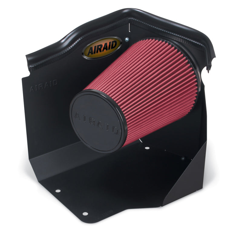 Airaid 99-06 Chevy Silverado 4.8/5.3/6.0L (w/Low Hood) CAD Intake System w/o Tube (Oiled /Red Media) - DTX Performance