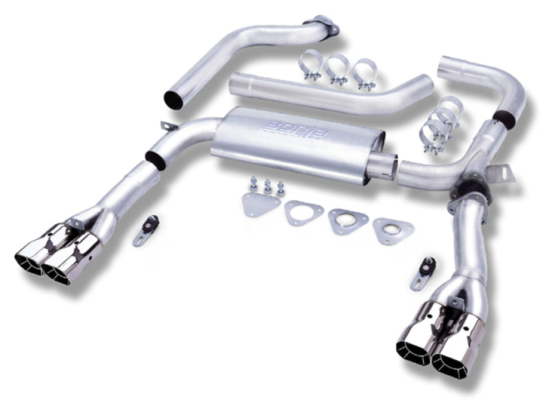 Borla 95-97 Chevrolet Camaro / Pontiac Trans Am 5.7L 3in Adjustable SS Cat-Back - DTX Performance