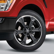 Load image into Gallery viewer, Ford Racing 15-23 F-150 22in Wheel Kit - Black w/Machined Face - DTX Performance