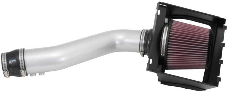 K&N 12-13 Ford F150 3.7L V6 Black High-Flow Performance Intake - DTX Performance