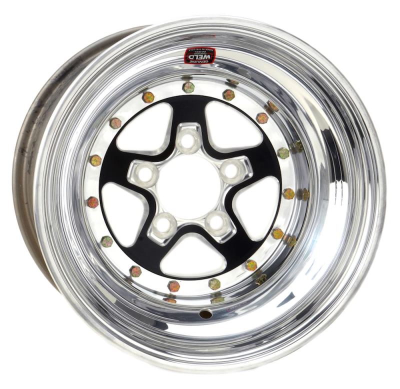 Weld Alumastar 2.0 15x8 / 5x4.5 BP / 4in BS Black Wheel - Non-Beadlock - DTX Performance