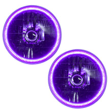 Load image into Gallery viewer, Oracle Lighting 97-06 Jeep Wrangler TJ Pre-Assembled LED Halo Headlights -UV/Purple - DTX Performance