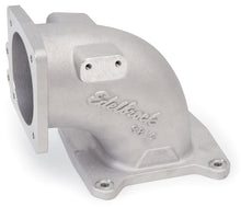 Load image into Gallery viewer, Edelbrock EFI Intake Elbow Universal 100 Deg 95mm T B to 4500 Dominator Flange Tall Profile - DTX Performance