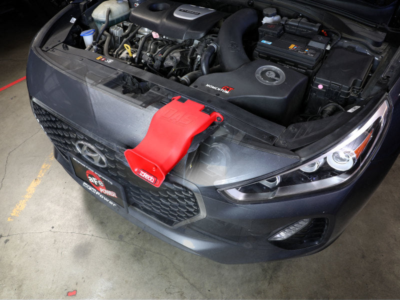 aFe 18-20 Hyundai Elantra GT L4-1.6L (t) Takeda Momentum Dynamic Air Scoop - Red - DTX Performance