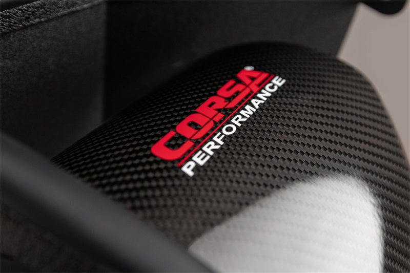 Corsa 19-21 Dodge Challenger SRT/Hellcat/Redeye/Demon Carbon Fiber Air Intake w/ MaxFlow 5 Oil Filt. - DTX Performance