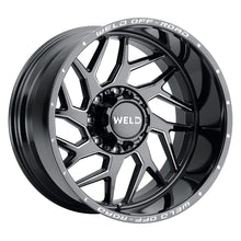 Load image into Gallery viewer, Weld Off-Road W117 22X10 Fulcrum 8X180 ET-18 BS4.75 Gloss Black MIL 124.3 - DTX Performance