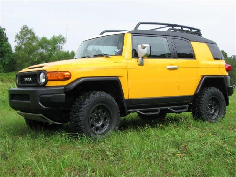 N-Fab Nerf Step 06-17 Toyota FJ Cruiser SUV 4 Door - Tex. Black - W2W - 2in - DTX Performance