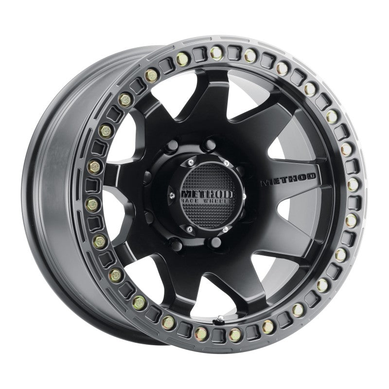 Method MR108 17x9 -44mm Offset 8x6.5 130.81mm CB Matte Black w/BH-H24125-38 Wheel - DTX Performance