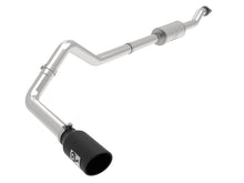 Load image into Gallery viewer, aFe Vulcan Series 3.5in 409 SS Cat-Back Exhaust 13-19 Ford Transit V6 3.5L (TT) w/ Black Tips - DTX Performance