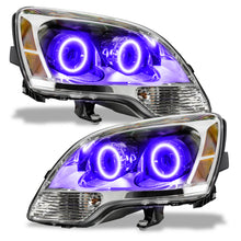 Load image into Gallery viewer, Oracle Lighting 08-12 GMC Acadia Non-HID Pre-Assembled LED Halo Headlights - (2nd Design) -UV/Purple - DTX Performance