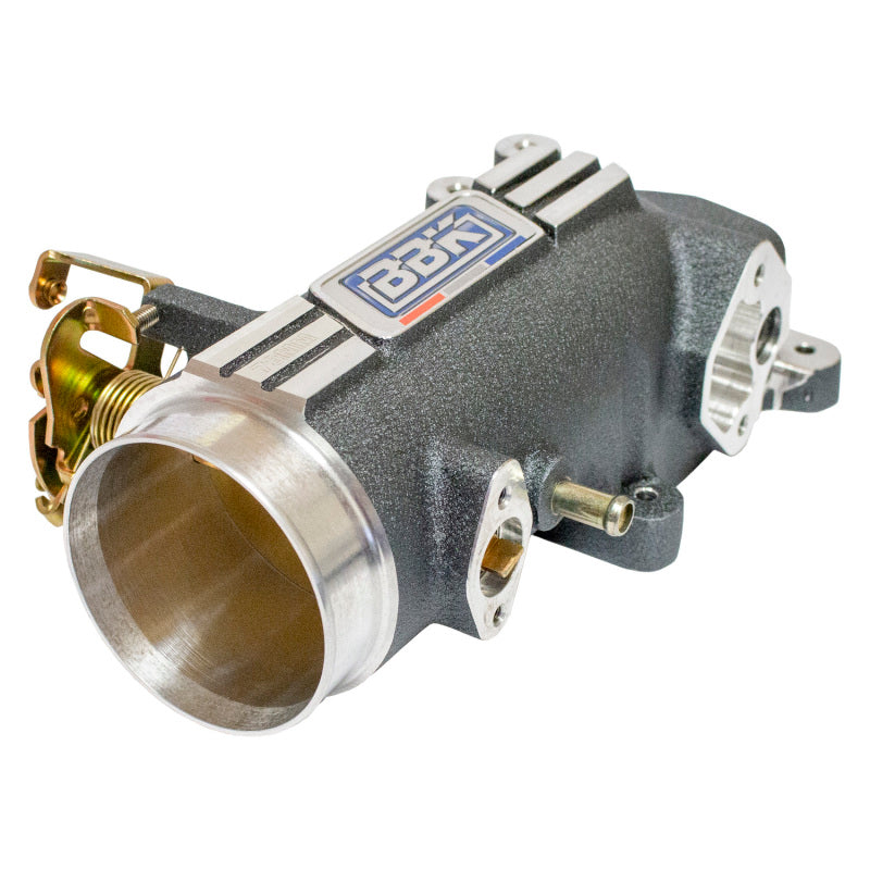 BBK 96-04 Mustang 4.6 GT 78mm Throttle Intake BBK Power Plus Series - Charcoal - DTX Performance