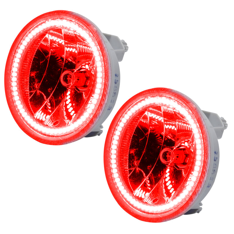 Oracle Lighting 07-13 Chevrolet Avalanche Pre-Assembled LED Halo Fog Lights - (Non-Z71) -Red - DTX Performance