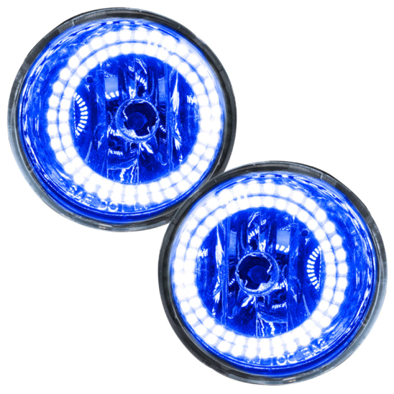 Oracle Lighting 04-15 Nissan Titan Pre-Assembled LED Halo Fog Lights -Blue - DTX Performance