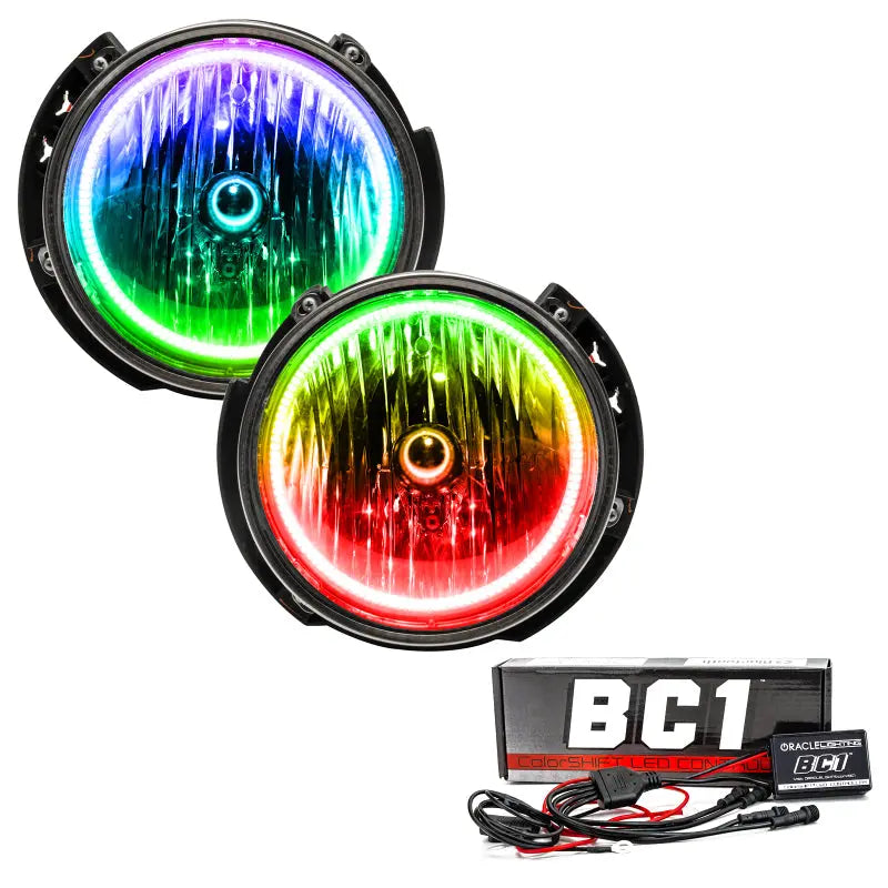 Oracle 07-16 Jeep Wrangler JK SMD HL - ColorSHIFT w/ BC1 Controller - DTX Performance