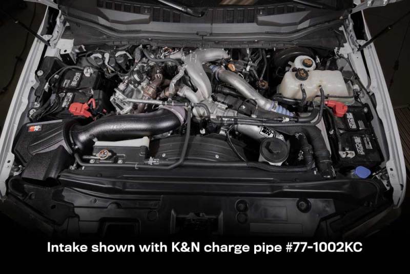 K&N 63 Series AirCharger Performance Intake 20-21 Ford F250 V8-6.7L DSL - DTX Performance