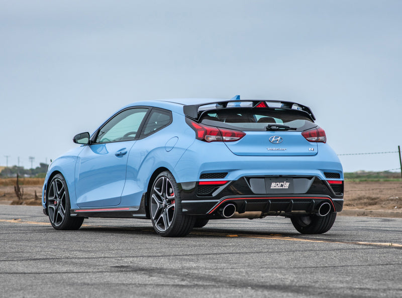 Borla 19-20 Hyundai Veloster N 2.0L I4 MT FWD 2DR 3in ATAK CatBack Exhaust w/ SS Tips - DTX Performance