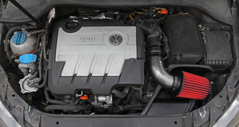 AEM 11-14 Volkswagen Jetta 2.0L L4 - Cold Air Intake System - Gunmetal Gray - DTX Performance