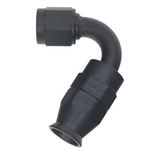 Load image into Gallery viewer, DeatschWerks 6 AN Female Flare Swivel 120-Degree Hose End PTFE - Anodized Matte Black - DTX Performance