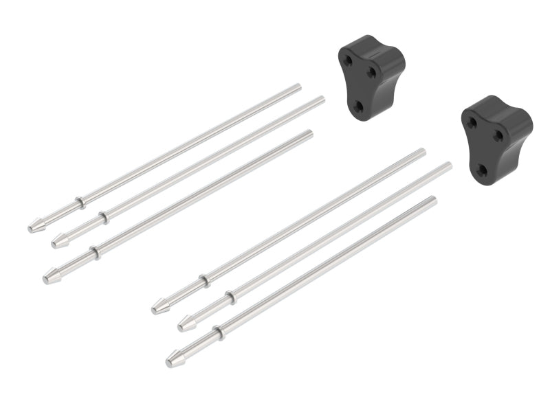 Borla Hanger & Isolator Kit - 6 Hanger Rods & 2 Rubber Isolators - DTX Performance