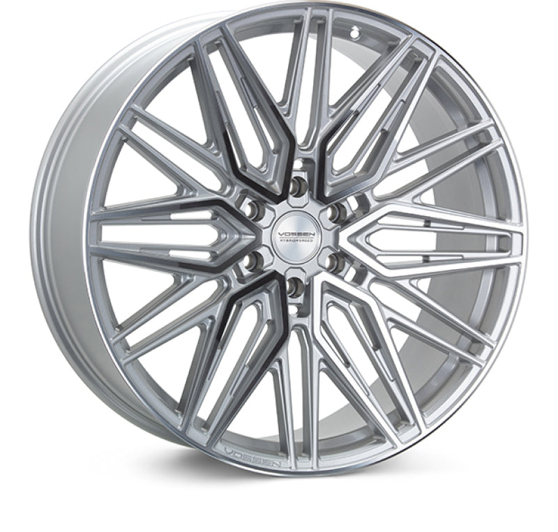 Vossen HF6-5 22x10 / 6x139.7 / ET-18 / Super Deep Face / 106.1 - Silver Polished Wheel - DTX Performance