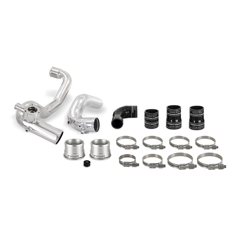 Mishimoto 21+ Bronco 2.3L Intercooler Pipe Kit Polished - DTX Performance