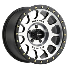 Load image into Gallery viewer, Method MR305 NV 16x8 0mm Offset 5x4.5 83mm CB Machined/Black Street Loc Wheel - DTX Performance