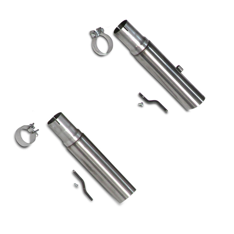 BBK 86-04 Mustang Cat Back Kit Varitune Mufflers Stainless Steel Tips - DTX Performance