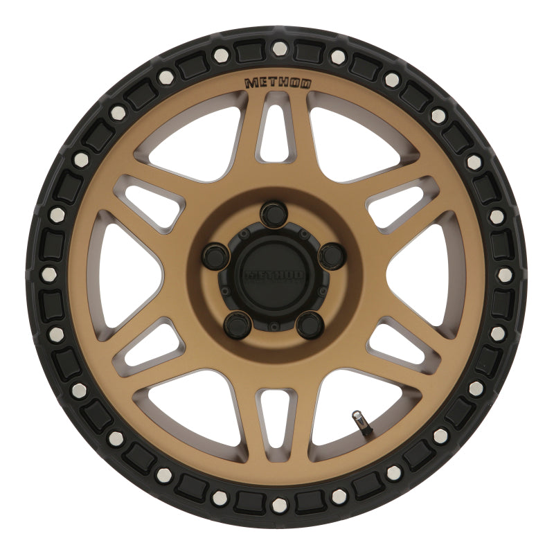 Method MR312 17x8.5 0mm Offset 5x150 110.5mm CB Method Bronze/Black Street Loc Wheel - DTX Performance