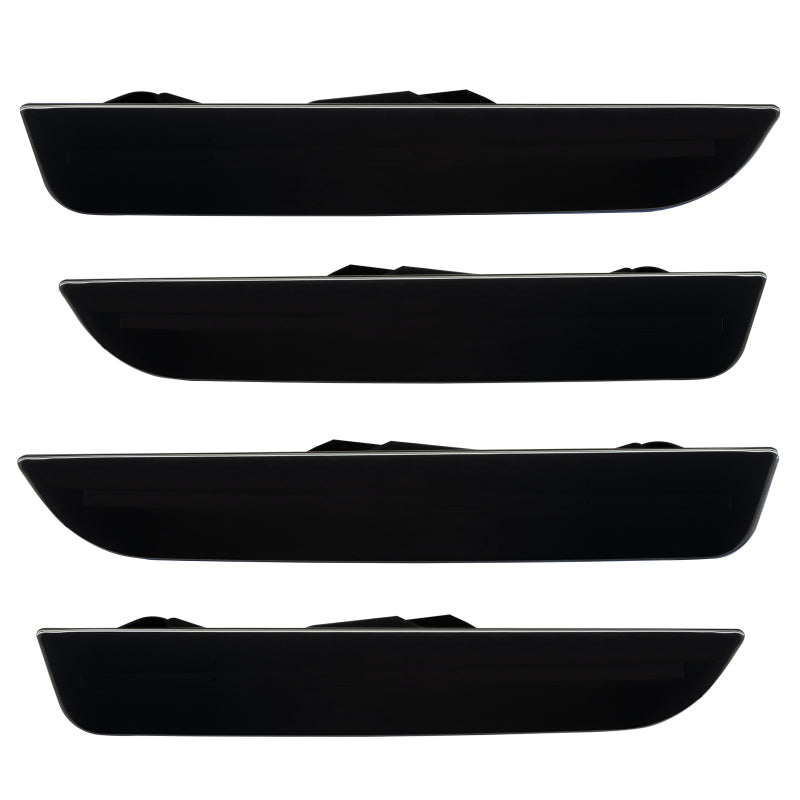 Oracle 10-14 Ford Mustang Concept Sidemarker Set - Ghosted - Ebony/Black (UA) - DTX Performance