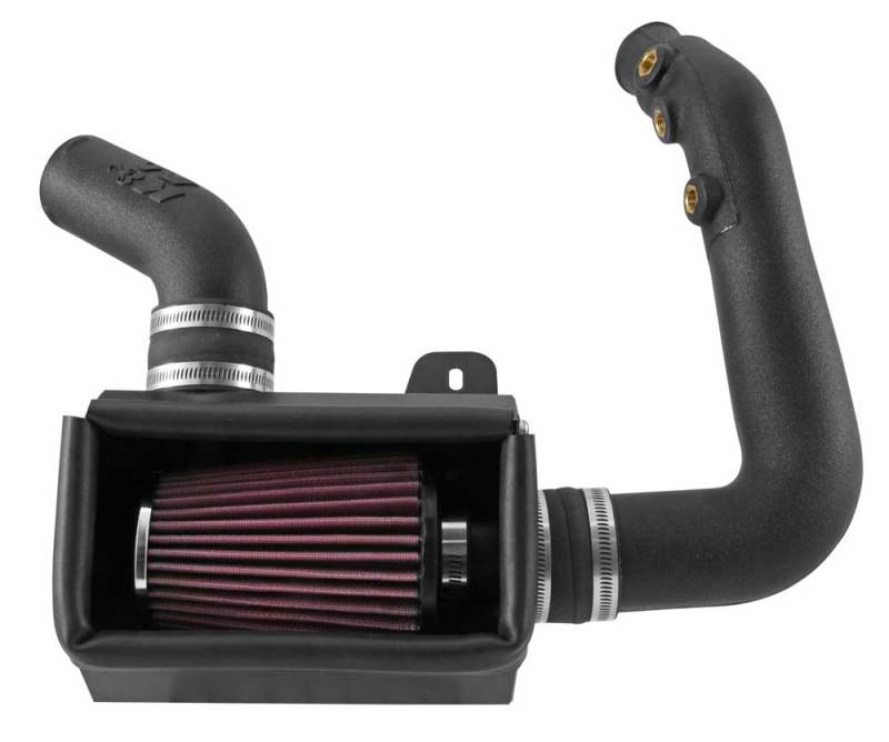 K&N 13-14 Fiat 500 Abarth L4 1.4L Turbo Aircharger Perf Intake Kit - DTX Performance