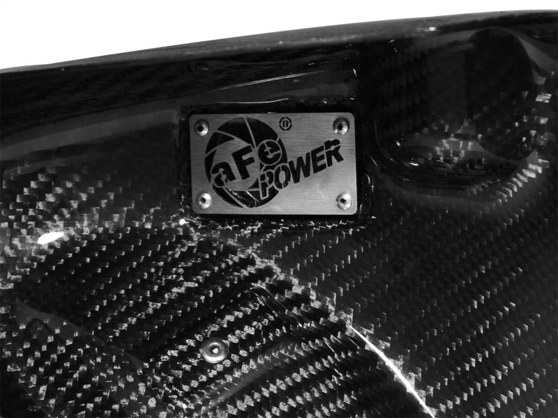 aFe Magnum FORCE Intake System Carbon Fiber Scoops BMW M5 (F10) 12-14 V8-4.4L (tt) - DTX Performance