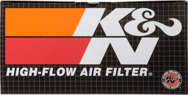 K&N Custom Oval Race Filter 5-1/8in FLG / 9in OD x 3-3/8in HW/VENT - DTX Performance