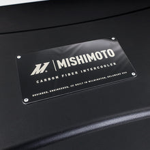 Load image into Gallery viewer, Mishimoto Universal Carbon Fiber Intercooler - Matte Tanks - 525mm Black Core - C-Flow - BK V-Band - DTX Performance