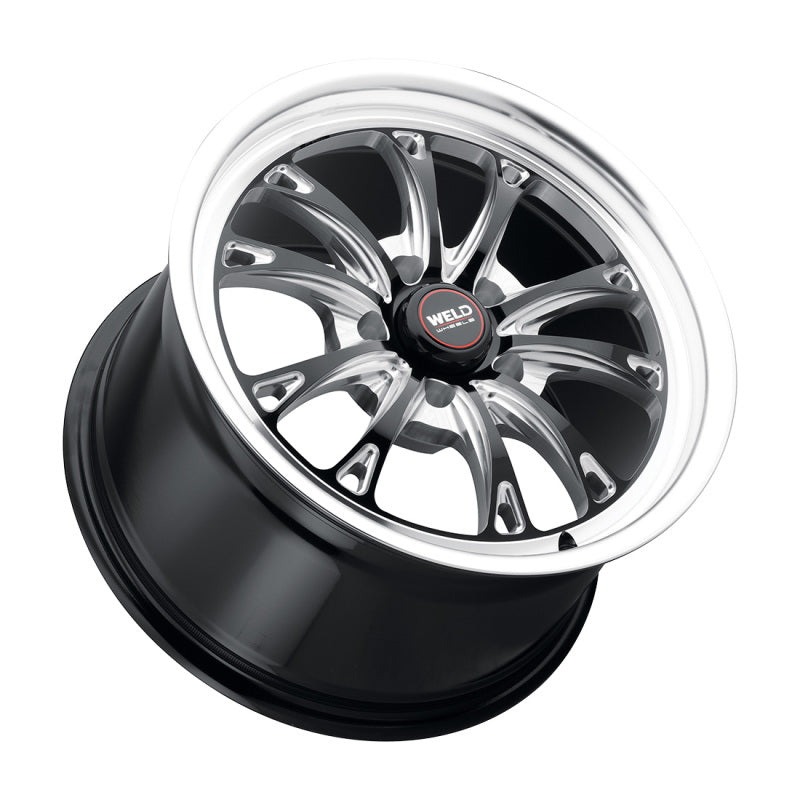 Weld S113 17X9 Belmont 5X120.65 ET45 BS6.8 Gloss Black MIL Dia 70.3 - DTX Performance