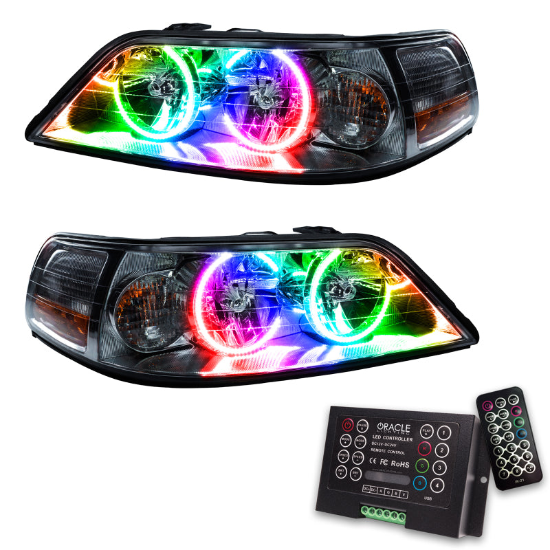 Oracle 05-11 Lincoln Town Car SMD HL (Non-HID) - ColorSHIFT w/ 2.0 Controller - DTX Performance