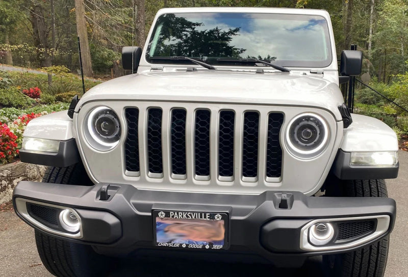 Oracle Jeep Wrangler JK/JL/JT High Performance W LED Fog Lights - White - DTX Performance