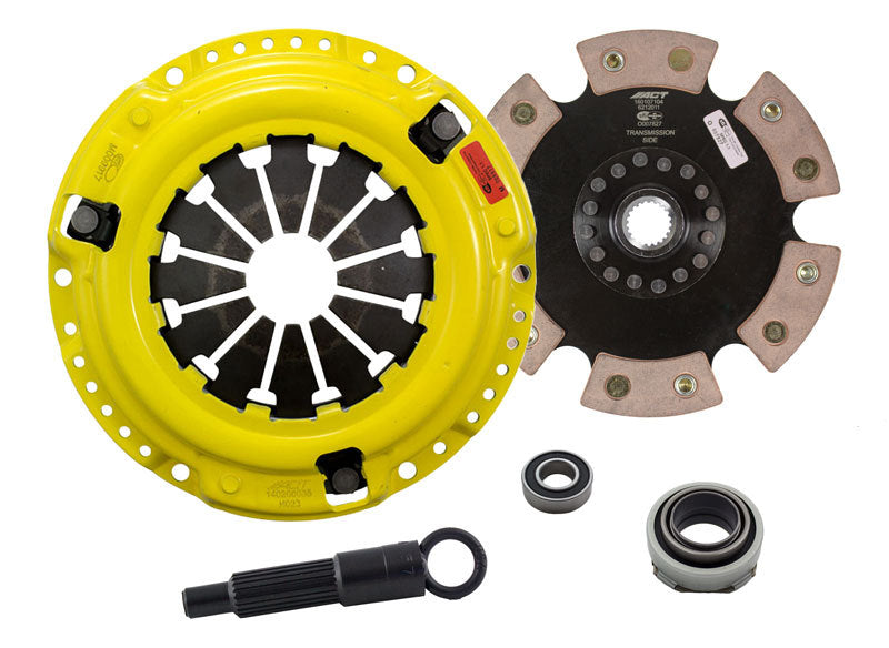 ACT 1988 Honda Civic HD/Race Rigid 6 Pad Clutch Kit - DTX Performance