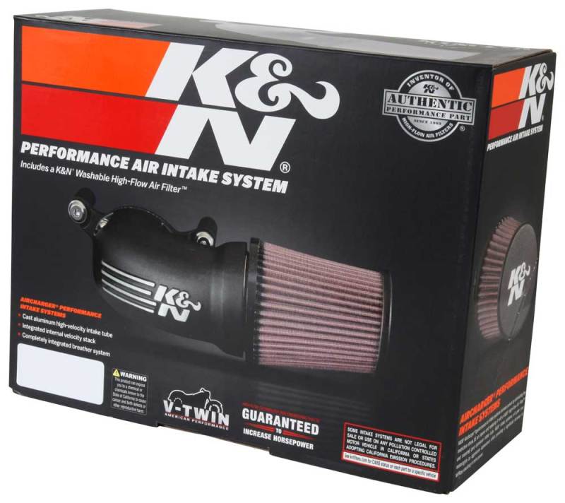 K&N 01-17 Harley Davidson Softail / Dyna FI Performance Air Intake System - DTX Performance