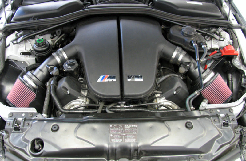 K&N 06-07 BMW M5 5.0L Flat Black Typhoon Short Ram Intake - DTX Performance