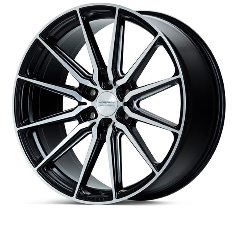 Vossen HF6-1 24x10 / 6x139.7 / ET25 / Deep Face / 106.1 - Brushed Matte Black Wheel - DTX Performance