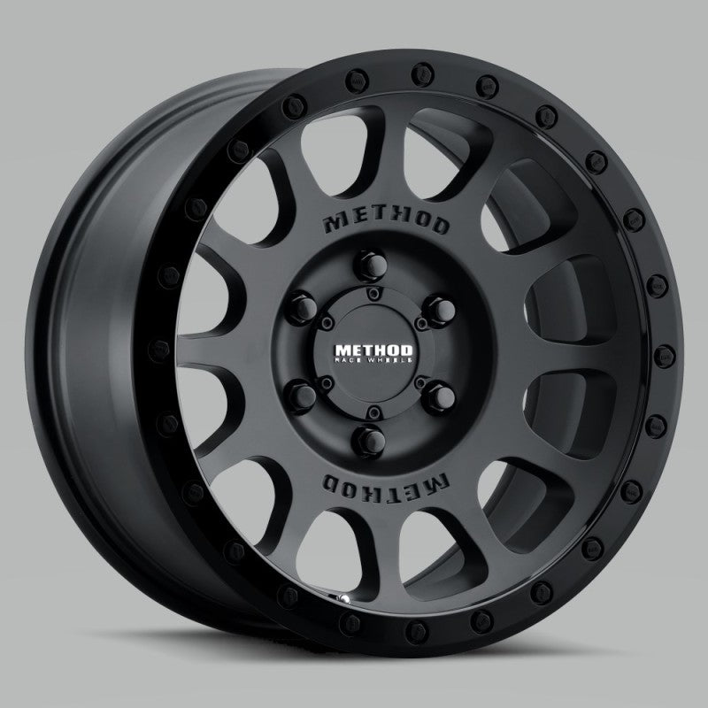 Method MR305 NV 18x9 -12mm Offset 6x5.5 108mm CB Double Black Wheel - DTX Performance