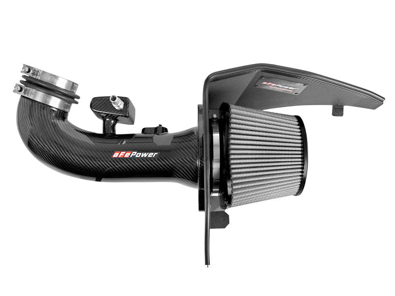 aFe Track Series Carbon Fiber Pro Dry S AIS - 16-19 Chevrolet Camaro SS V8-6.2L - DTX Performance