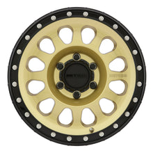 Load image into Gallery viewer, Method MR315 17x8.5 0mm Offset 6x135 87mm CB Gold/Black Street Loc Wheel - DTX Performance