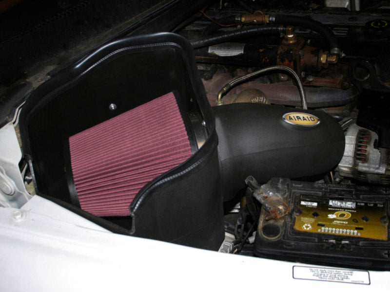 Airaid 94-02 Dodge Ram 5.9L Cummins MXP Intake System w/ Tube (Dry / Red Media) - DTX Performance