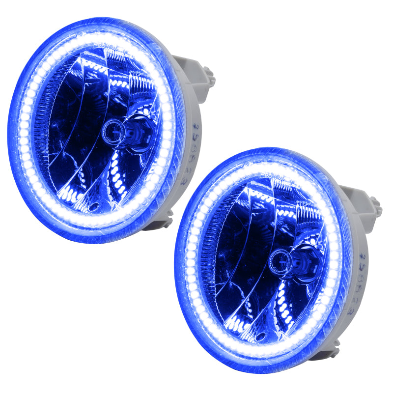 Oracle Lighting 07-13 Chevrolet Avalanche Pre-Assembled LED Halo Fog Lights - (Non-Z71) -Blue - DTX Performance